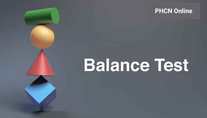 các test thăng bằng