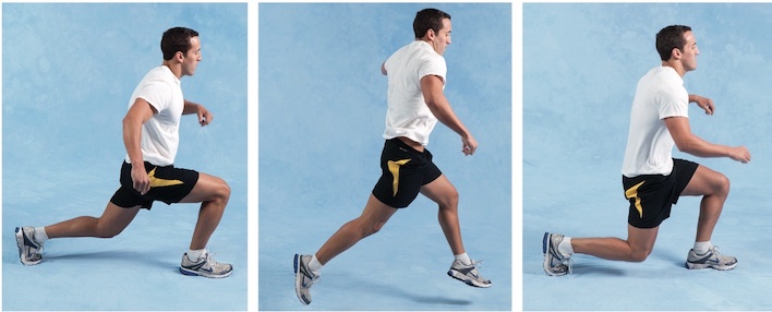 Hình 10. Nhảy lunge